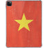 Vietnam Flag Distressed iPad Pro 11in (2024) Clear Case